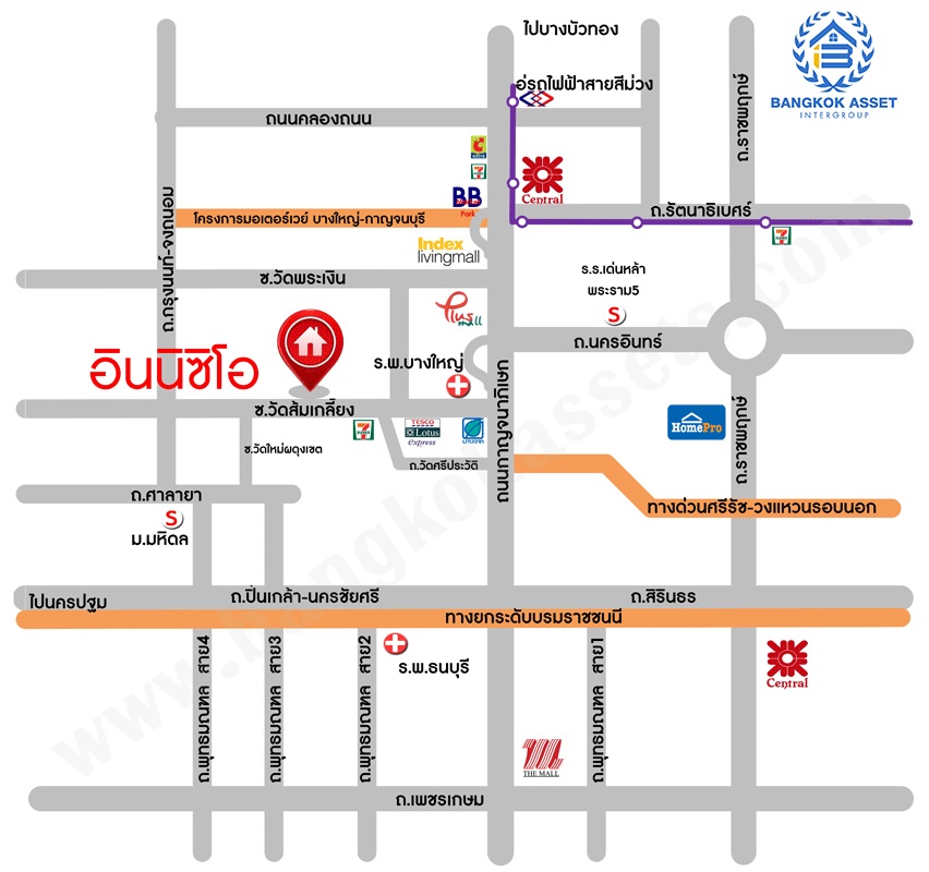 บ้านเดี่ยวมือสอง โครงการ อินนิซิโอ ปิ่นเกล้า-วงแหวน เนื้อที่กว้าง 50.40 ตร.ว. ฟังก์ชัน 3 ห้องนอน 3 ห้องน้ำ 2 ที่จอดรถ บ้านสภาพดีเยี่ยม พื้นที่ใช้สอยกว้าง บนทำเลเดินทางสะดวก เชื่อมต่อถนนนครอินทร์ ถนนบรมราชชนนี ใกล้รถไฟฟ้าสายสีม่วง "สถานีตลาดบางใหญ่" และจุดขึ้นทางด่วน "ศรีรัช"...